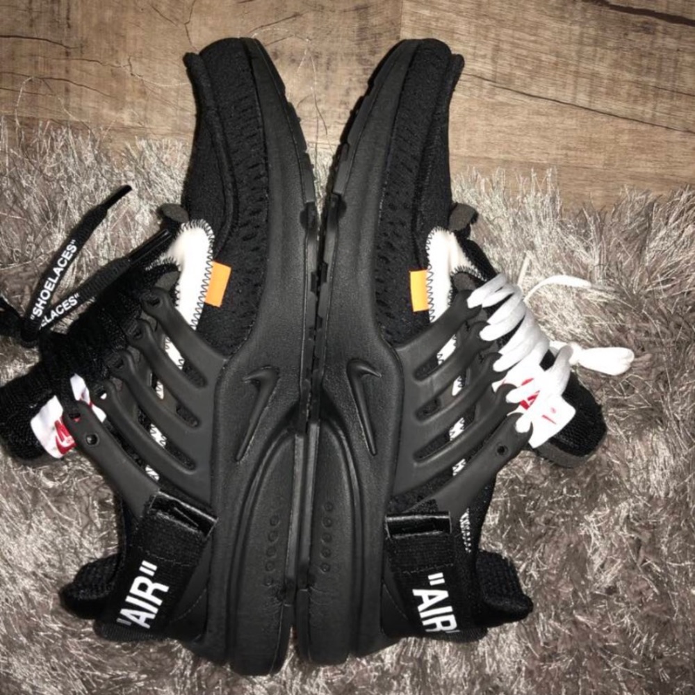 black off-white presto